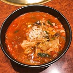 焼肉 スタミナ苑 - 2016 12 辛いクッパ