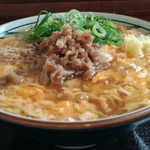 丸亀製麺 - 肉たまあんかけうどん　590円