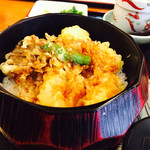 日本料理 黒潮 - 海鮮かき揚げ