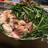 野菜巻き串焼 もつ鍋umacomeon - 内観写真:「あご出汁醤油」もつ鍋
