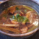 越前手打ちそば  そばーず2nd - 鴨せいろ蕎麦　つけ汁