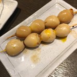 小川の魚 - うずらたまご