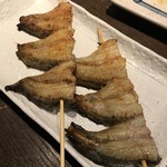 小川の魚 - しっぽ焼き
