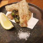 滋味 康月 - 伝助穴子の天麩羅(1,500円)
