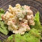 旬魚処 海蔵 - 最近、ポテサラがマイブームのくろっくす。
      こちらはカワツエビのポテサラです(^-^)/