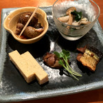 旬魚処 海蔵 - この日も付き出しから素敵です(^ ^)