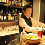 石の華 - 【和栗のエスプーマ作っています２】