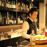 石の華 - 【和栗のエスプーマ作っています１】（撮影許可済）