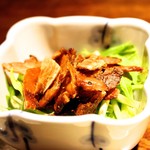 石の華 - 鳥干　とぼし（鶏ささみ干物：京都府産）520円