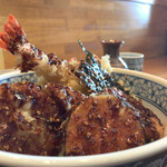 天ぷら 兎波 - 味噌天丼
