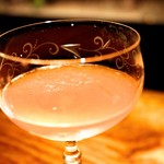 石の華 - グラスの模様が美しい。