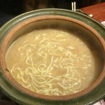 おやじの蔵 - シメの中華麺