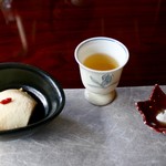 松籟庵 - 先付のお豆腐