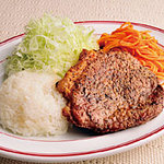 鍋の中 - ビーフステーキライス　890円