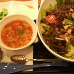 ふなわかふぇ - 焼肉ぼうるランチ