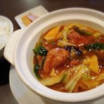 中華彩菜 獅子琳 - ★鶏肉・白菜のオイスターソース煮込み