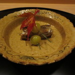 銀座一期 - 子持ち鮎と銀杏から。