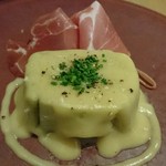 ル モンド グルマン - ポロネギと生ハムのヴィネグレット