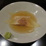 銀座一期 - 変わり種のウニワンタンもとても良かった。