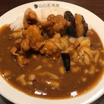 Karehausu Koko Ichiban Ya - フライドチキンカレーなす、チーズトッピング  400グラム