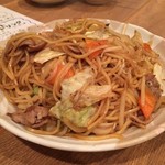 普通の食堂いわま - ◎野菜たっぷりの焼きそばで力尽きた～～～