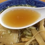 石橋食堂 - 中華そば　スープアップ