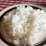 ハンバーグレストランHACHI - ご飯は「めだかっこ米」を使用しているので、安心安全！！