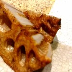 南青山 七鳥目 - レンコン焼き