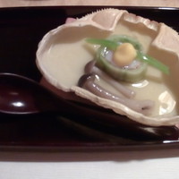 月亭 池袋店 - カニ味噌入り茶碗蒸し