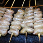 炭火焼鳥串道 - はつの味噌焼