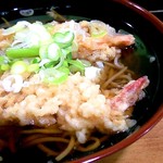 さぬき屋 - 飲んだあとに美味しく感じる「天麩羅そば」