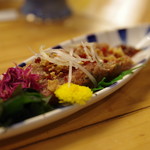 絶品、鰤のなめろう