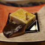 割烹 魚仙 - 里芋のきのこ寄せ