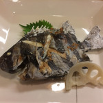 ふく鮨 - 石鯛の塩焼き