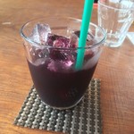 KEKU CAFE - 名川果汁 山葡萄＆キャンベル