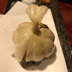 居酒屋 みわちゃん - にんにく素揚げ