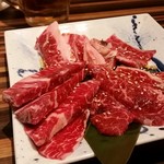 肉ばんざい - カルビ盛り合わせ1,490円