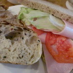 ランチAサンドイッチの中