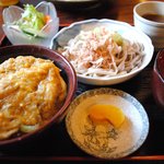 越前そば処 勝食 - ミニカツ丼とおろし蕎麦セット980円