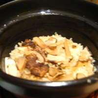 札幌 なだ万雅殿 - 松茸御飯釜炊き