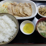 oshokujidokorozenraku - しょうが焼き定食