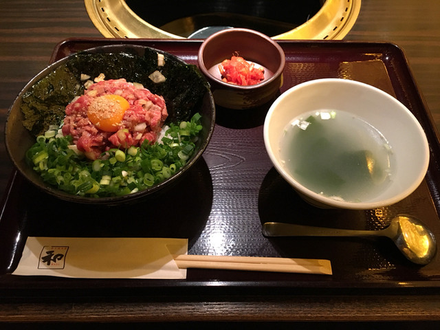 ローストビーフ丼頂きました By Cozy35 和 はなれ 立川 焼肉 食べログ