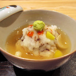 観山 - 蕪蒸し　中に若狭ぐじ