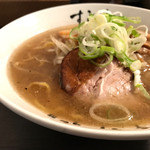 すみれ - こちらも久しぶりの塩ラーメソ。  #食べログ的に撮るとこうなる。  
