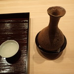 米増 - 日本酒　冷　天賓ー