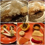 米増 - №7　鯛の松毬揚げ？
                                全く油を感じない・・・
                                絶品の八寸！！！　
                                