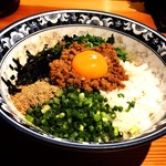 こだわり麺工房たご - にぼし台湾まぜそば