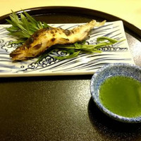 と村 - 赤石川金鮎、さらっとした蓼酢