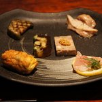 炭火焼鳥　徳川 - 前菜