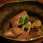 炭火焼鳥　徳川 - 鶏キモ煮